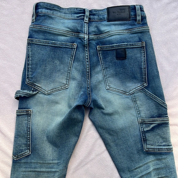 Valabasas Stacked Men’s Jeans – Waist 29, Blue, 40” Inseam - Picture 7 of 14